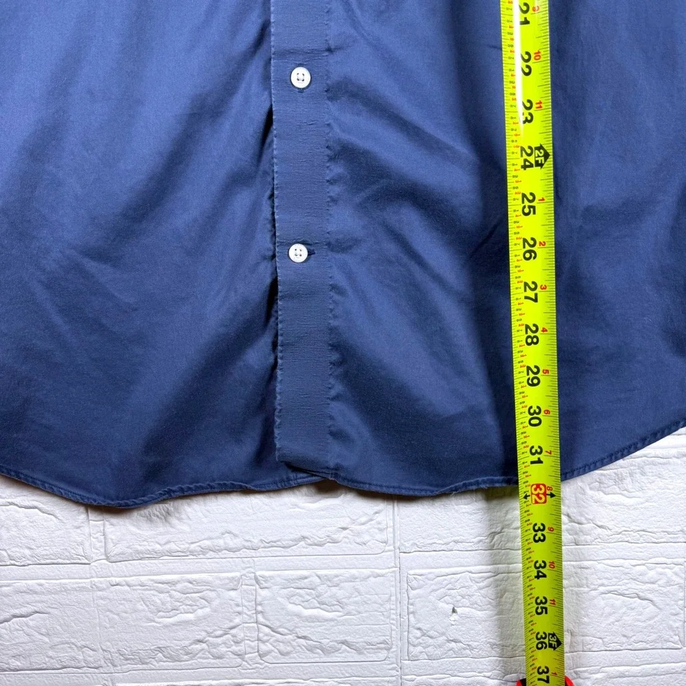 Banana Republic Button Down Shirt Mens XL Blue Long Sleeve Business Casual